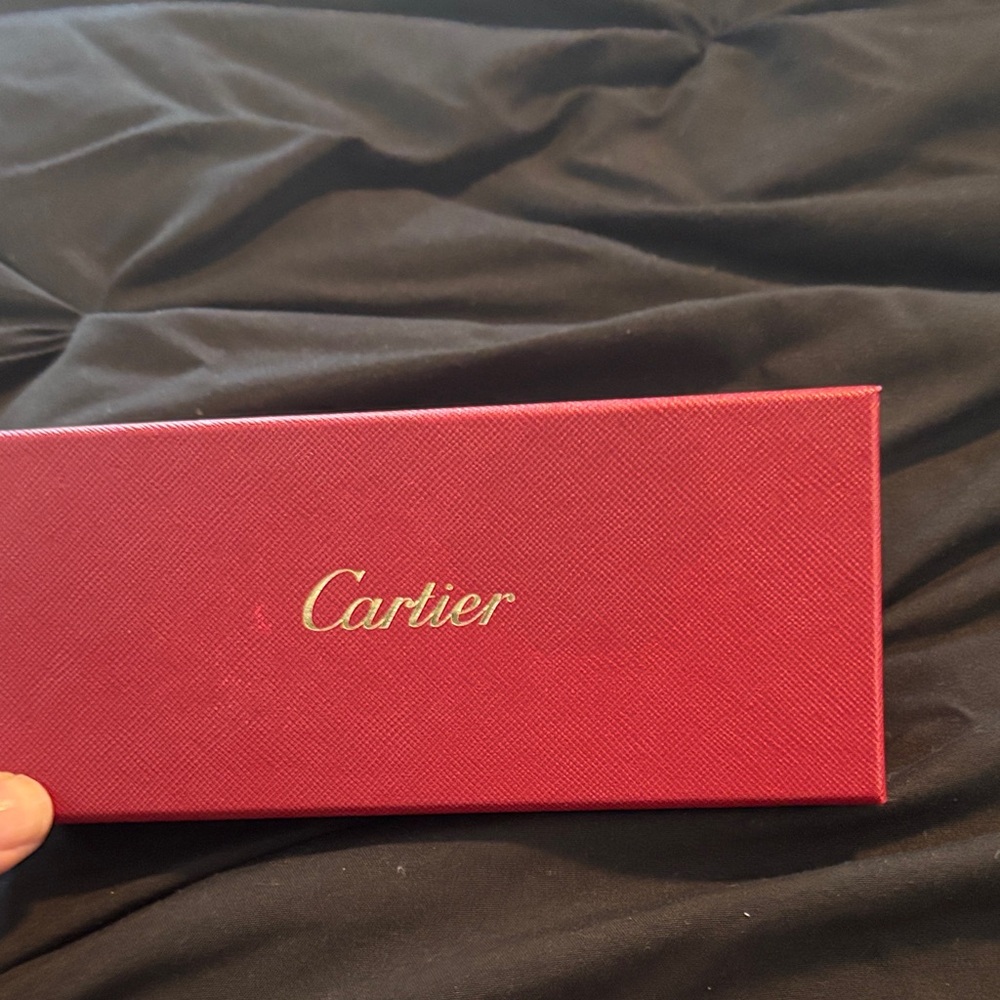 Cartier Gold and Blue Sunglasses - Picture 6 of 6